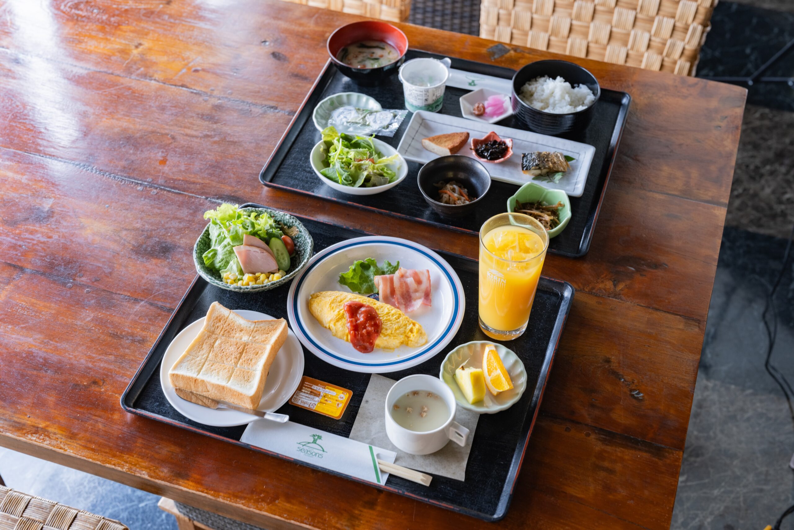 朝食 和・洋食